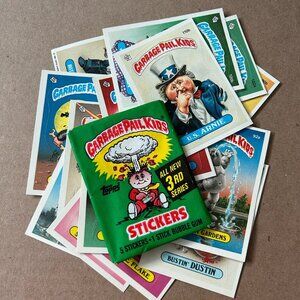 Garbage Pail Kids Cards Topps Original 1986 Series 3 Sticker Cards